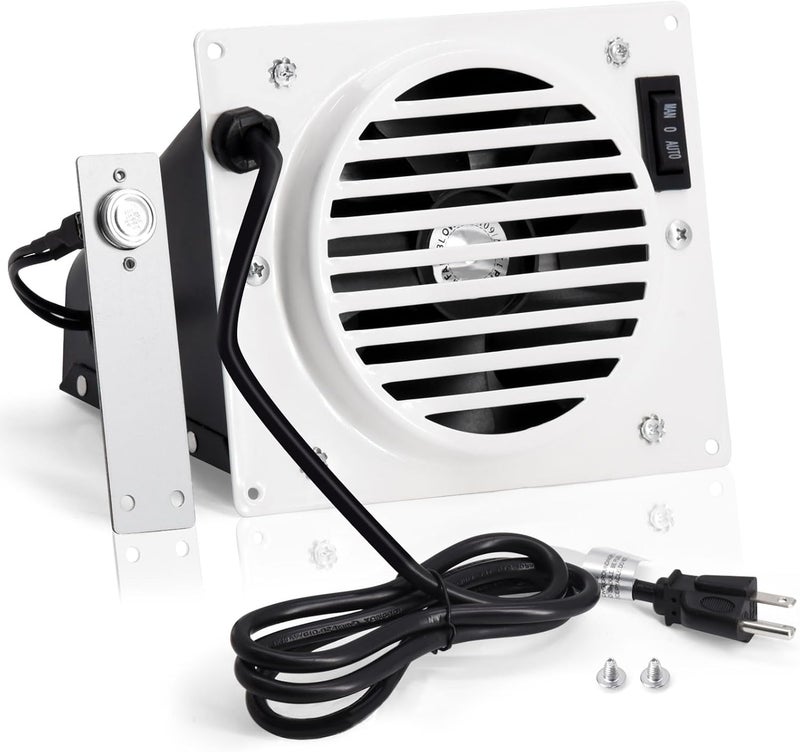 Criditpid MGB100 Wall Heater Blower Fan Kit for ProCom, Avenger MG and Bluegrass Living Ventless Space Heaters Over 10,000 BTU, Replacement ProCom MGB100 Blower Vent-free Wall Heater Fan Accessory Kit - Image 1